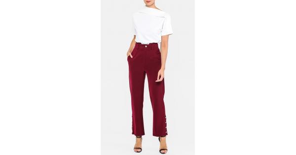 Shop Maroon Pants Online