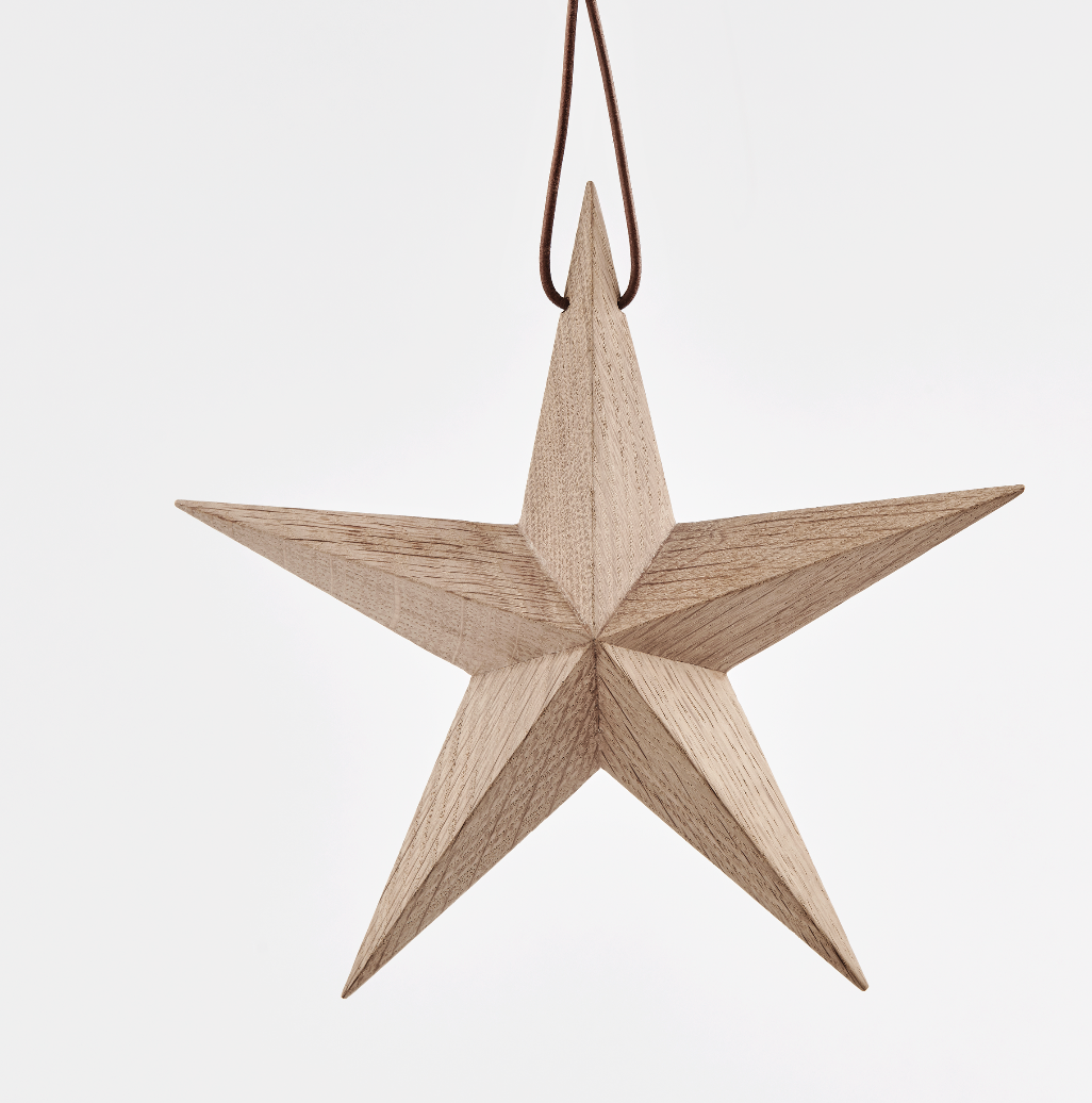 Wooden Large Christmas Star