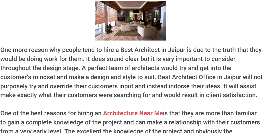 Top Reasons Why People Are Hiring Architect