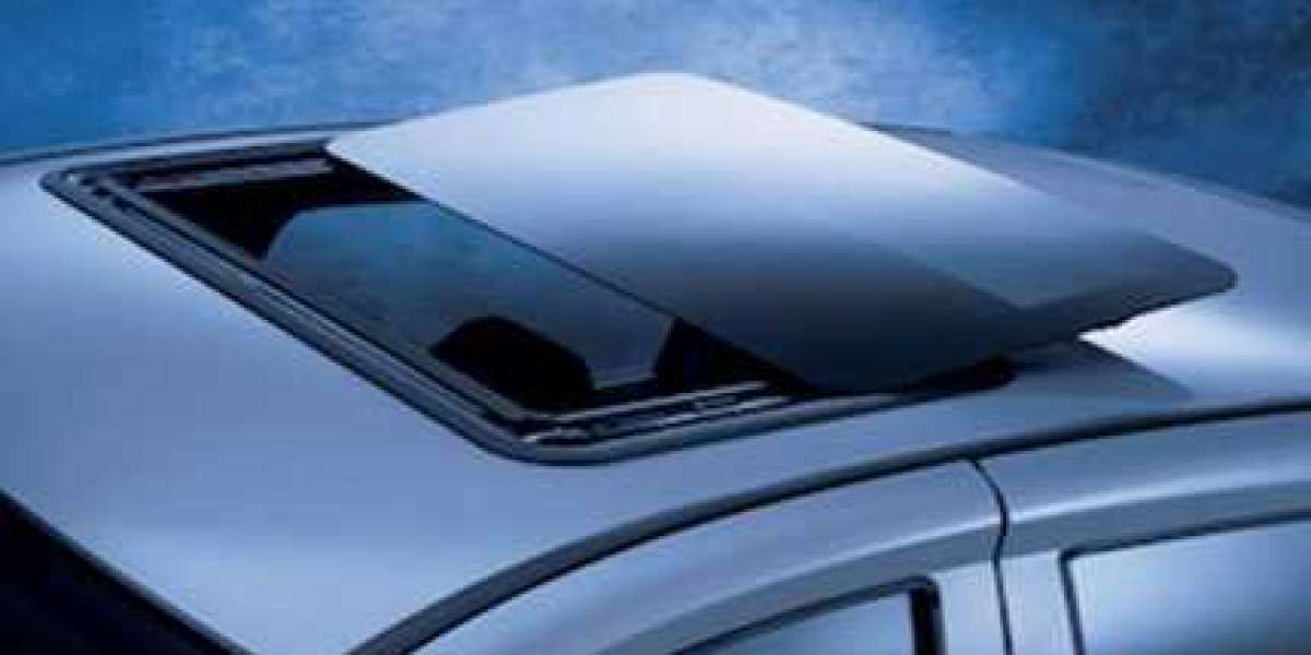 Panoramic sunroof repair